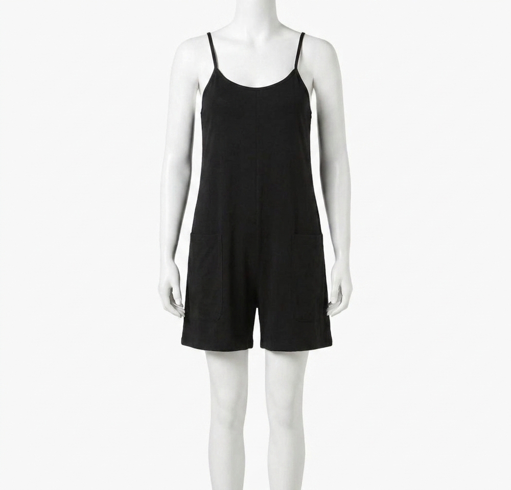 NEW ELECTRIC & ROSE kit romper in black